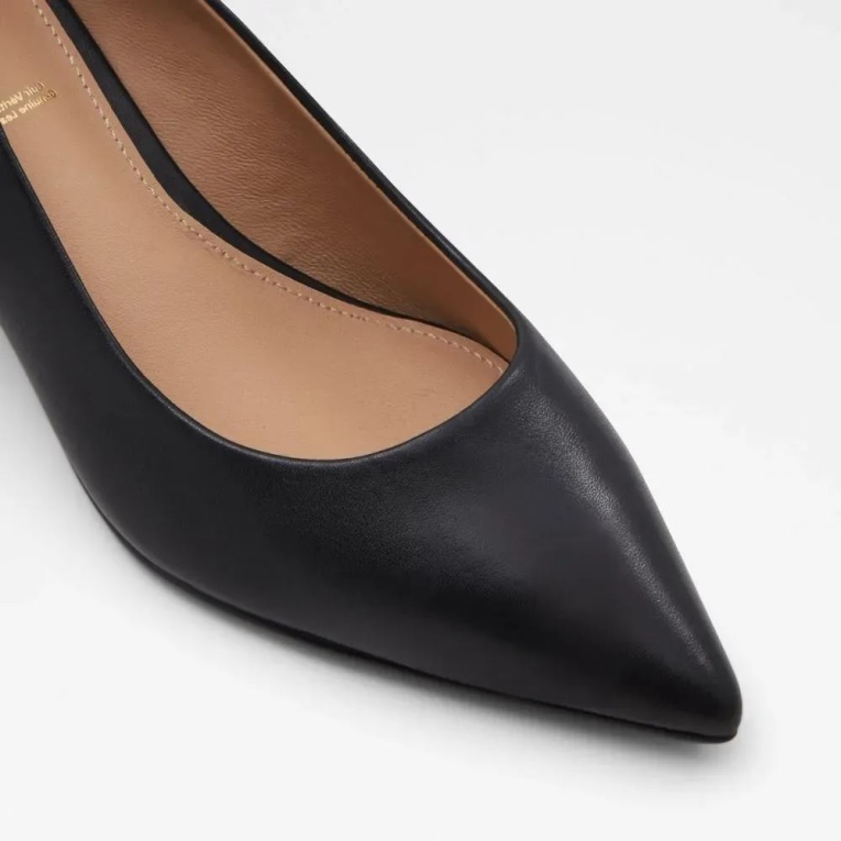 Aldo Fashion Elamaever Slip De Mujer Con Tacón Medio Negro