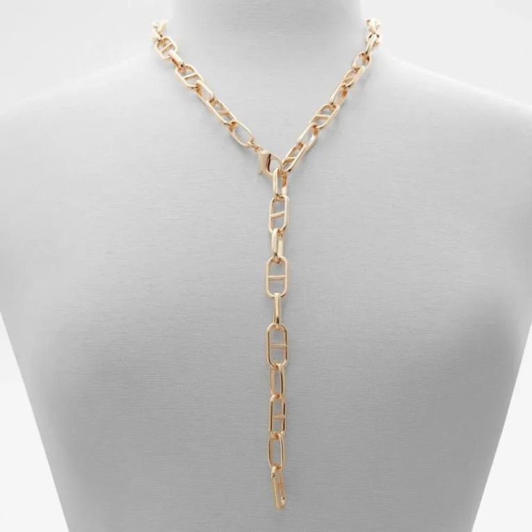 Aldo Gold Fashion Ellipse Mujer Accesorios Collar