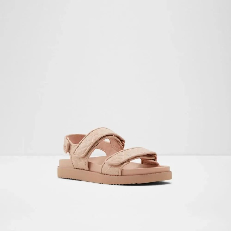 Sandalias Planas De Mujer Con Correa Rosa Claro Fashion Eowiliwia De Aldo