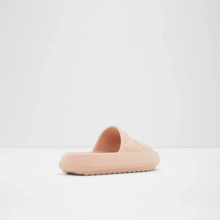 Sandalia Sin Cordones De Mujer Aldo Ereras Slide Rosa Claro Moda