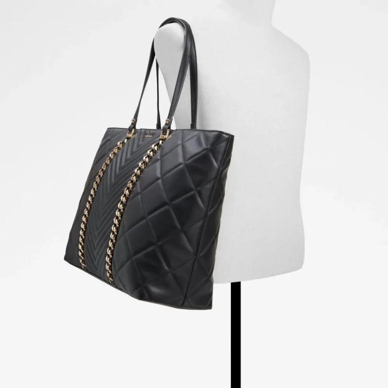 Aldo Negro Moda Ethanad Bolso De Mano De Mujer