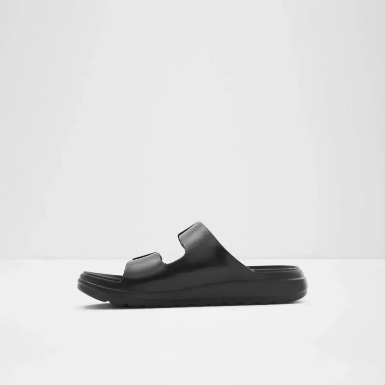 Sandalias Planas E Informales De Mujer De Eteiven Moda Negro Aldo