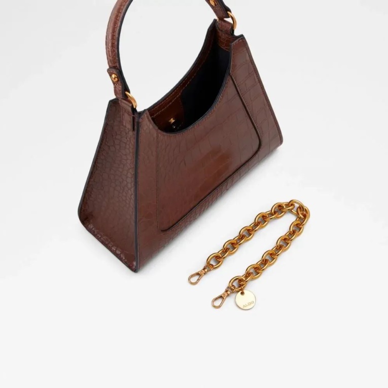 Moda Aldo Ethotlan Bolso De Mano De Mujer Bolso De Hombro Marron