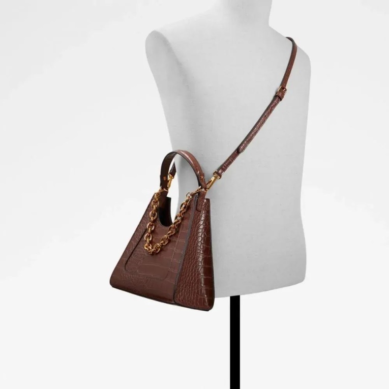 Moda Aldo Ethotlan Bolso De Mano De Mujer Bolso De Hombro Marron