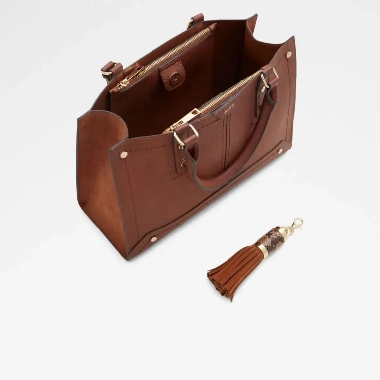 Marrón Medio Etna Bolso De Mano De Mujer Moda Aldo