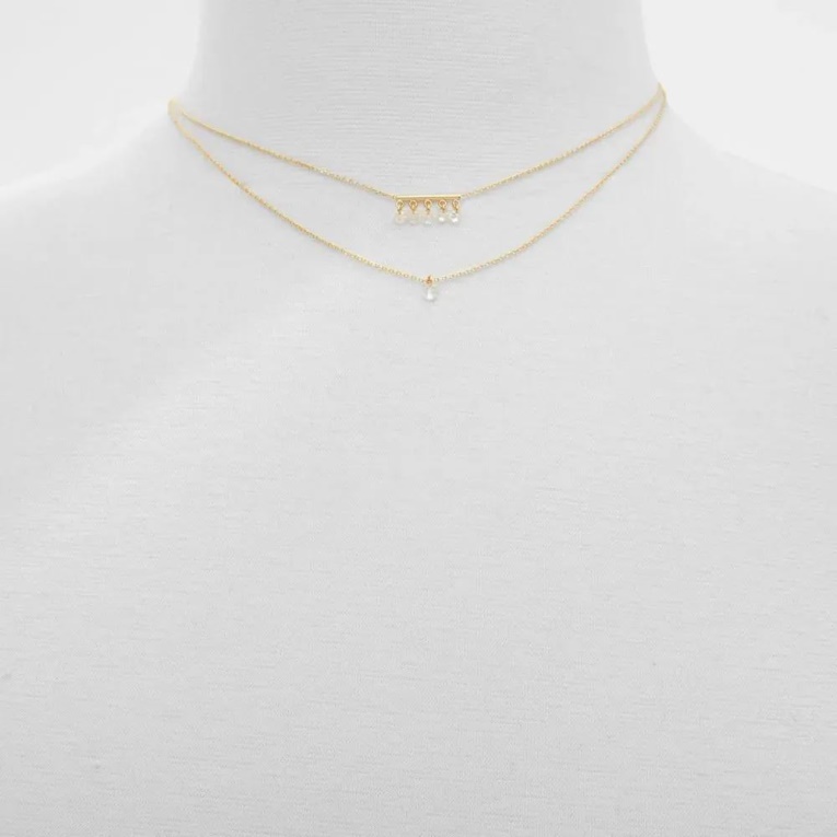 Exquis Mujer Accesorios Collar Moda Aldo Oro