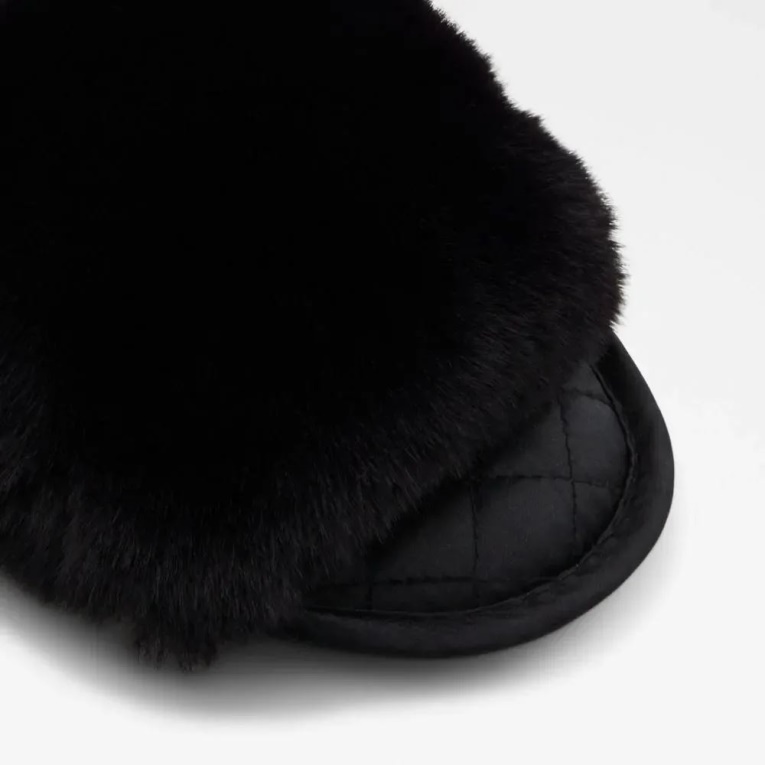 Feeri Sandalias Planas Para Mujer Moda Aldo Negro