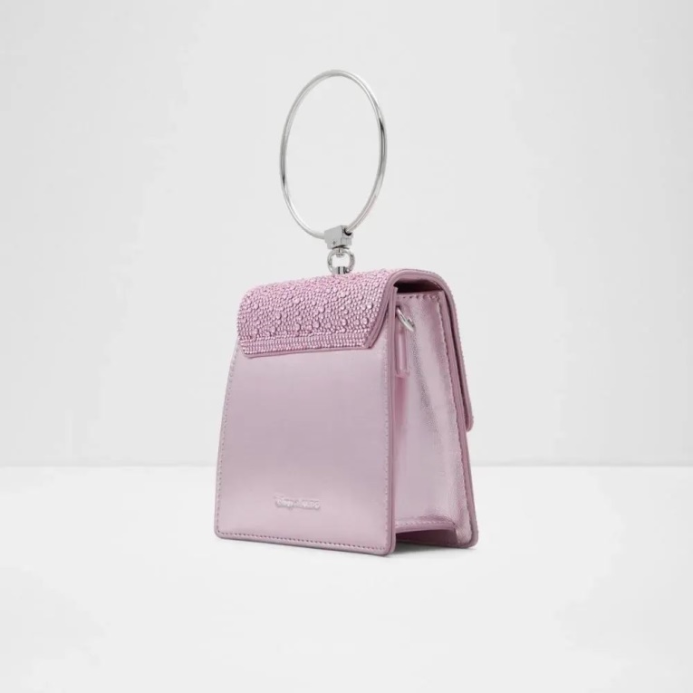 Bolso De Mujer Aldo Fashion Frerissi Asa Superior Disney X Aldo Rosa Claro