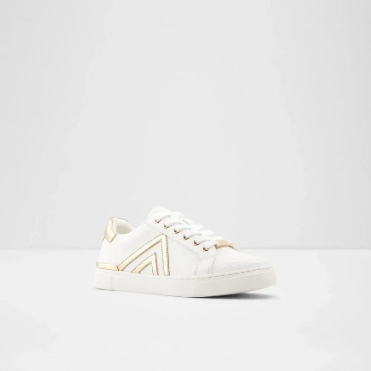 Moda Aldo Fran Mujer Low Top Sneaker Oro