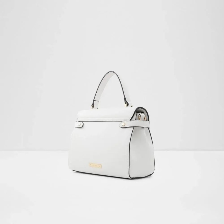 Bolso De Mano De Mujer Fashion Aldo White Fresca Asa Superior