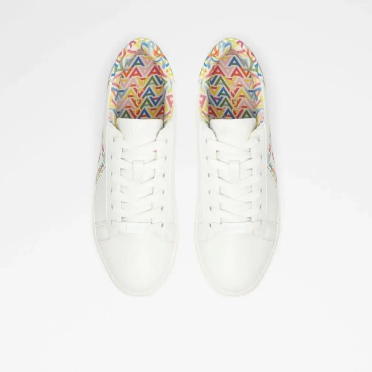 Zapatilla Deportiva Baja De Mujer Fran Fashion White-multi Aldo