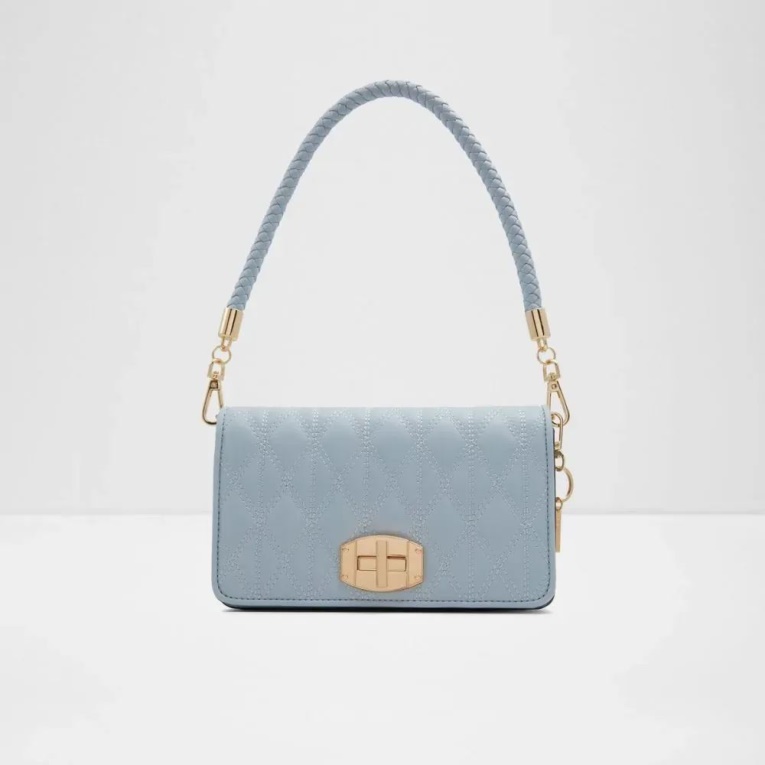 Aldo Fashion Moad Bolso De Mano De Mujer Bolso De Hombro Azul Claro