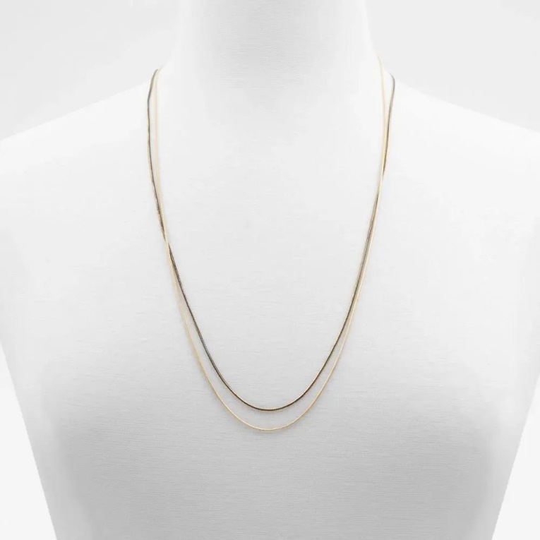 Gaowiel Mujer Accesorios Máscara Cadena Moda Negro/dorado Multi Aldo