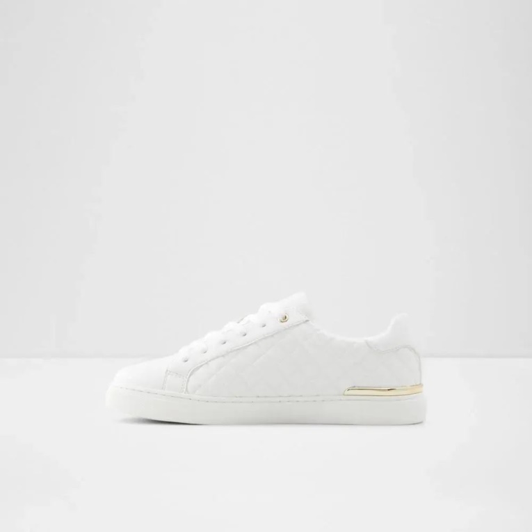 Zapatillas Bajas De Mujer Aldo White Gi De Moda