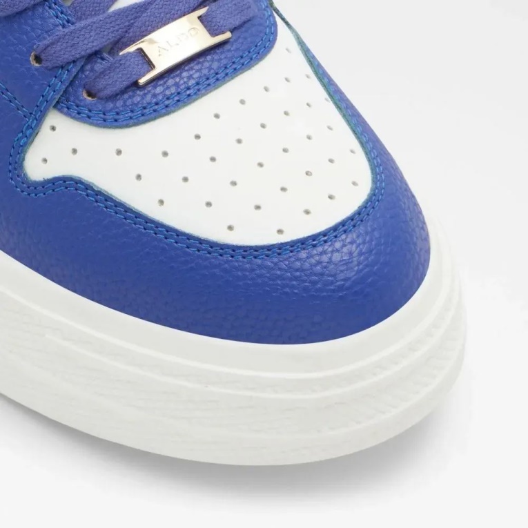 Zapatillas Altas De Hombre Goliath De Moda En Azul Medio De Aldo