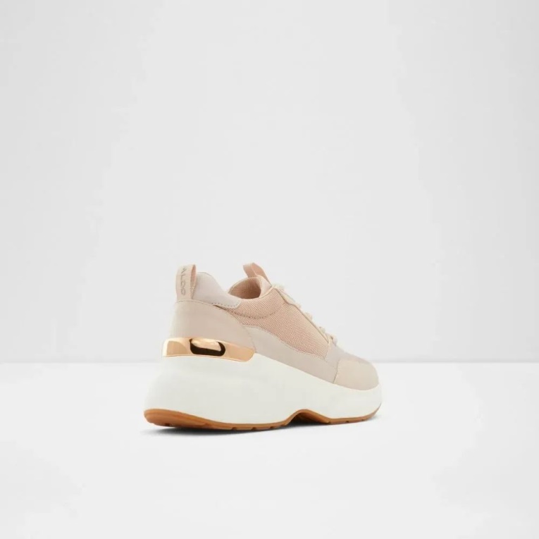 Goodvibes Mujer Cuña Zapatillas Moda Aldo Rosa Claro