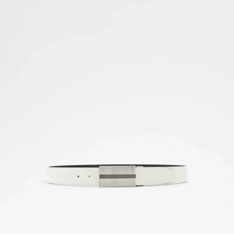 Gopher Hombre Accesorios Cinturón Moda Blanco Aldo