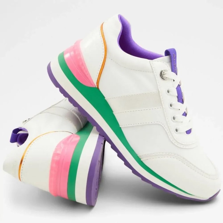 Blanco-multi Greenspan Mujer Jogger Suela Zapatilla Moda Aldo