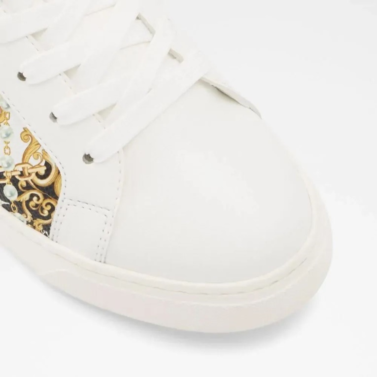 Aldo Fashion Gweraclya - Zapatillas De Deporte Para Mujer, Color Negro Y Multicolor