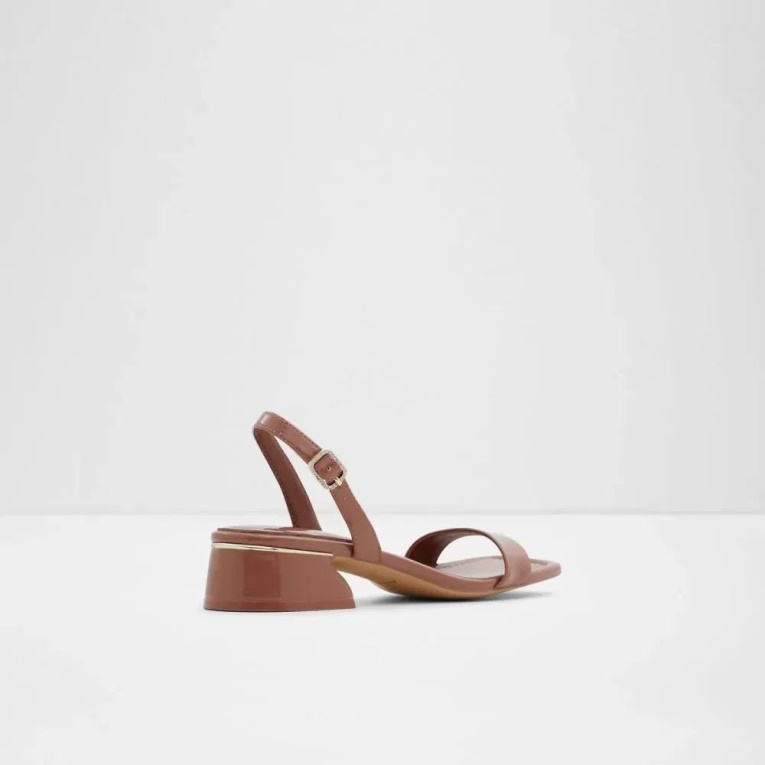 Aldo Halenia - Sandalias De Tacón Con Tira Trasera Para Mujer, Color óxido