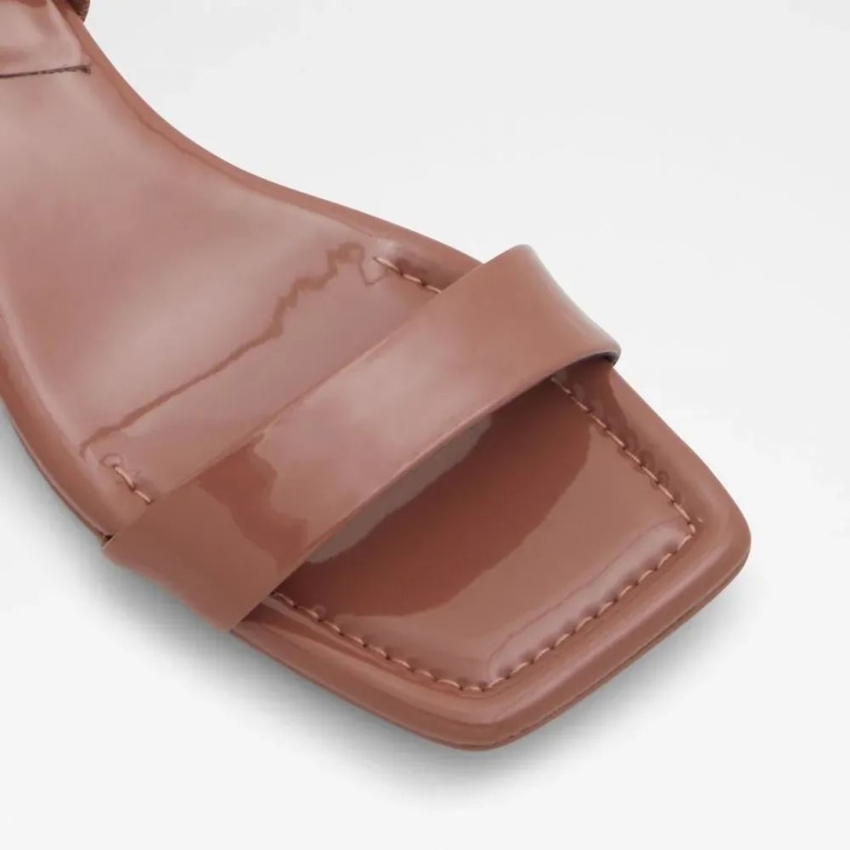 Aldo Halenia - Sandalias De Tacón Con Tira Trasera Para Mujer, Color óxido