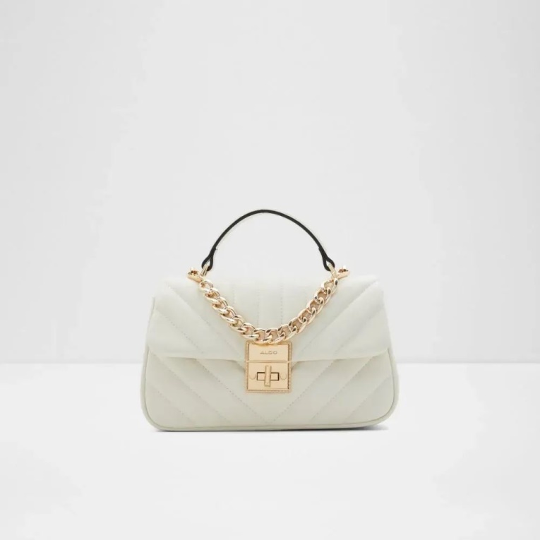 Moda Aldo Hays Bolso De Mujer Asa Superior Hueso