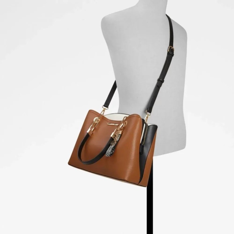 Bolso De Mujer Marrón Medio Fashion Aldo Haysom ?c Satchel