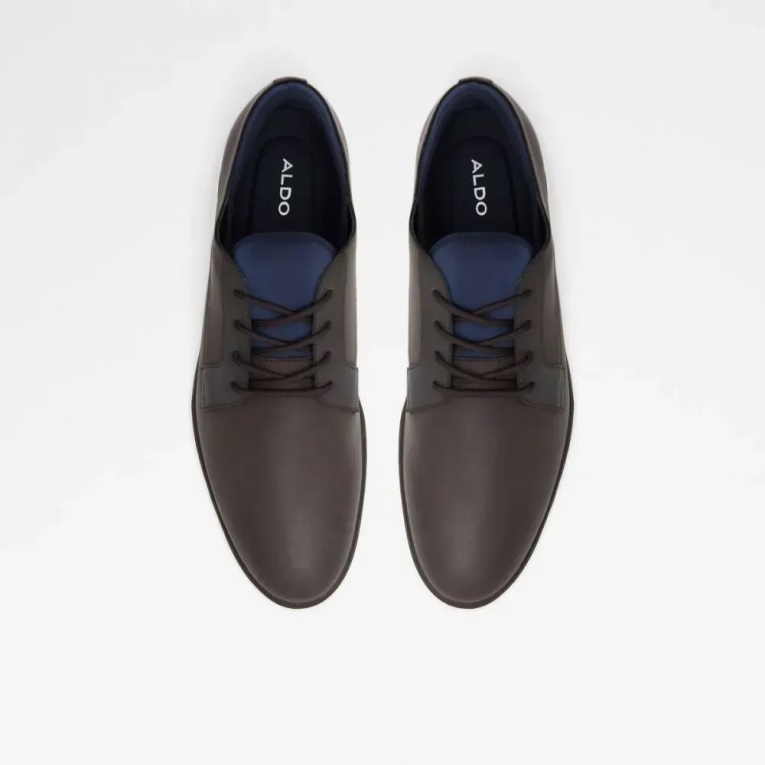 Marrón Oscuro Intercity Zapato Oxford Informal De Hombre Moda Aldo
