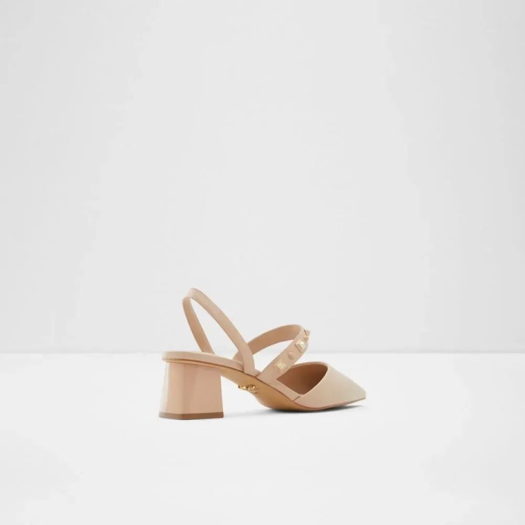Moda Aldo Bone Jennenaldar - Tacón De Bloque Con Tira Trasera Para Mujer