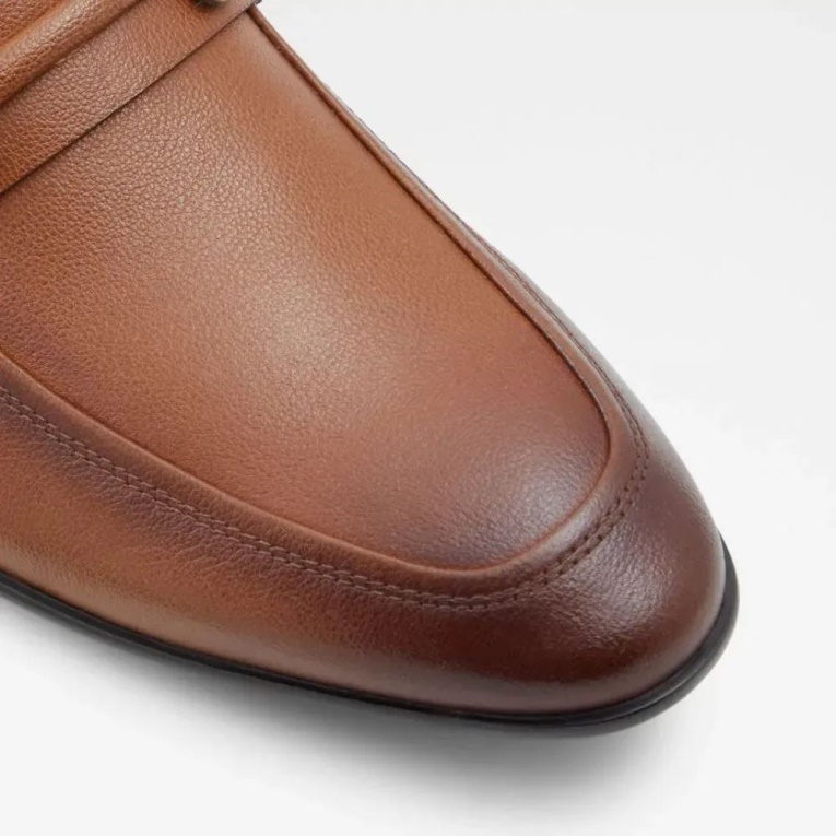 Mocasines Con Punta De Almendra Sin Cordones Jijaws Marrón Claro De Moda Para Hombre Aldo
