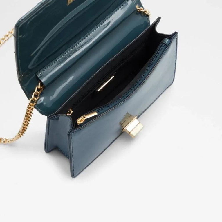 Aldo Kulkyne Bolso De Mano De Mujer Bandolera Verde Azulado Moda