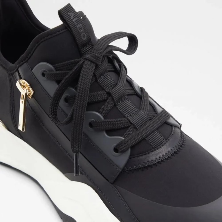 Zapatillas De Deporte Con Suela De Jogger Para Mujer Labedar Negras De Moda Aldo
