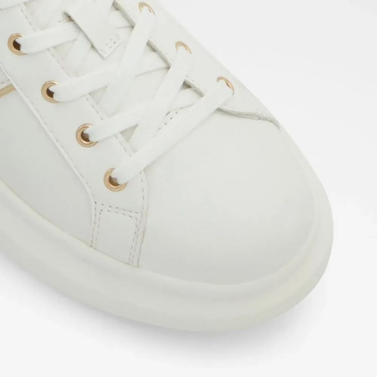 Otro Blanco Zapatillas Bajas De Mujer Aldo Larou De Moda