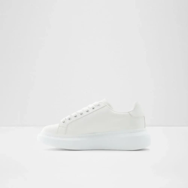 Blanco Larealin Mujer Zapatillas Con Cordones Aldo Fashion