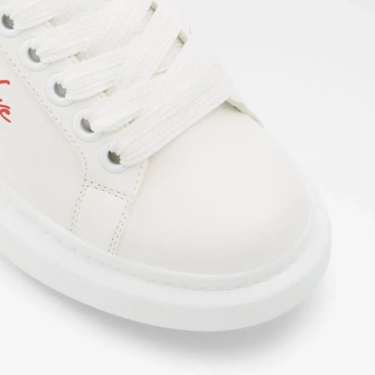 Blanco Larealin Mujer Zapatillas Con Cordones Aldo Fashion