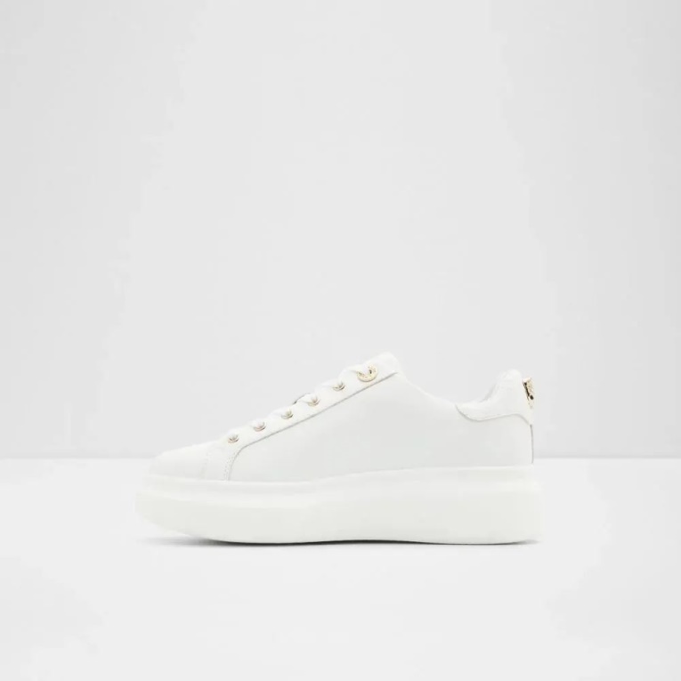 Blanco Larou Zapatillas Bajas De Mujer Moda Aldo
