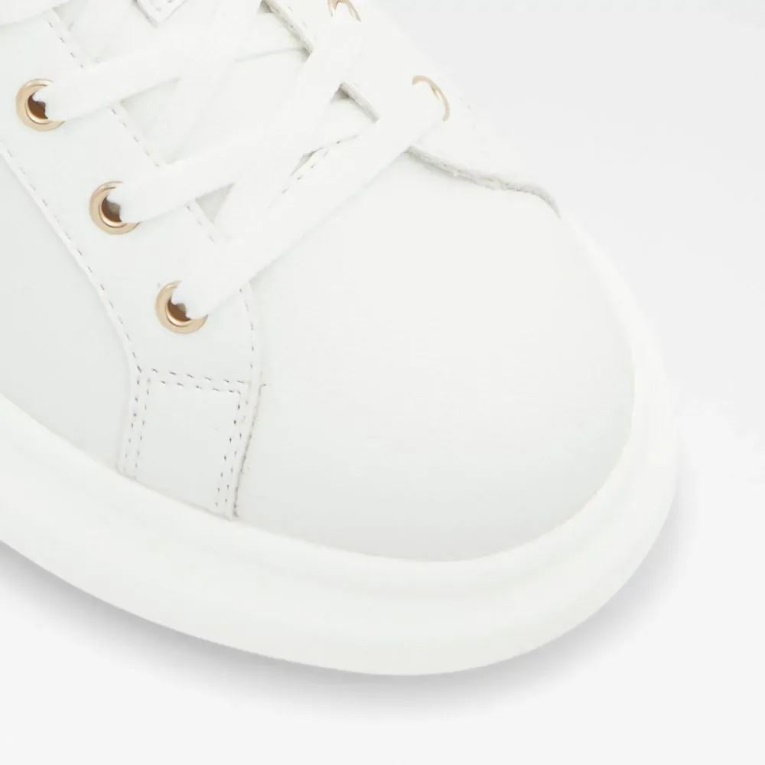 Blanco Larou Zapatillas Bajas De Mujer Moda Aldo
