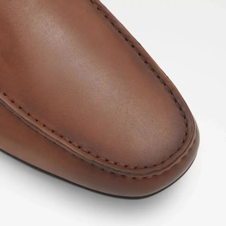 Aldo Fashion Leibelt - Mocasín Sin Cordones Para Hombre, Color Marrón Claro