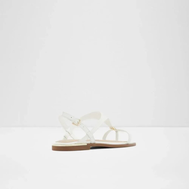 Sandalias Planas De Mujer Legdith De Dedo Fashion Blanco Aldo
