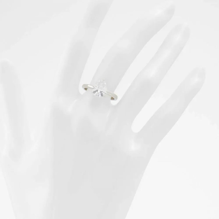 Plata/transparente Multi Legialin Accesorios De Mujer Anillo Aldo Fashion