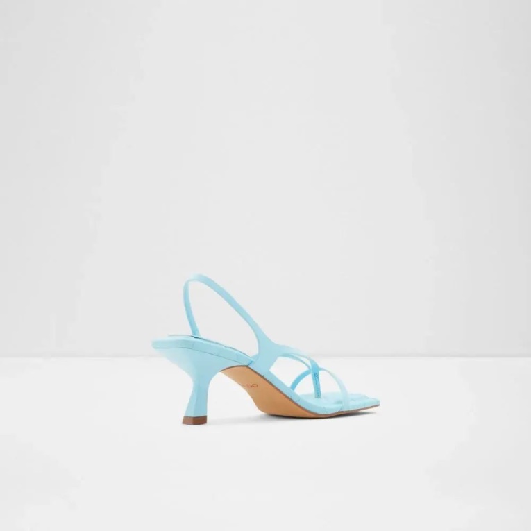 Sandalias De Tiras Sin Cordones Para Mujer Loni En Azul Brillante De Aldo