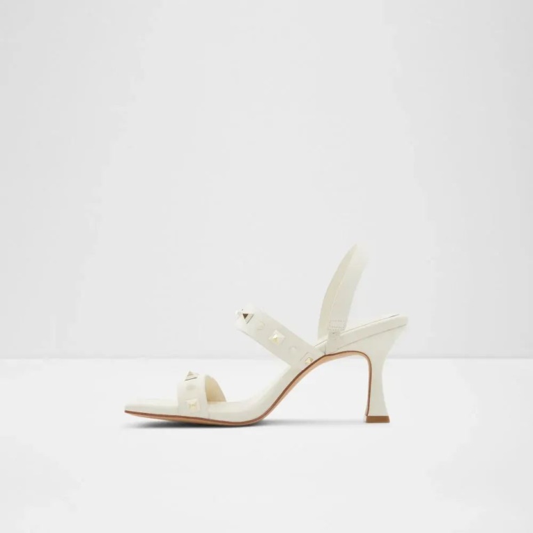 Sandalias De Tacón Novedad De Mujer Aldo Other White Louella