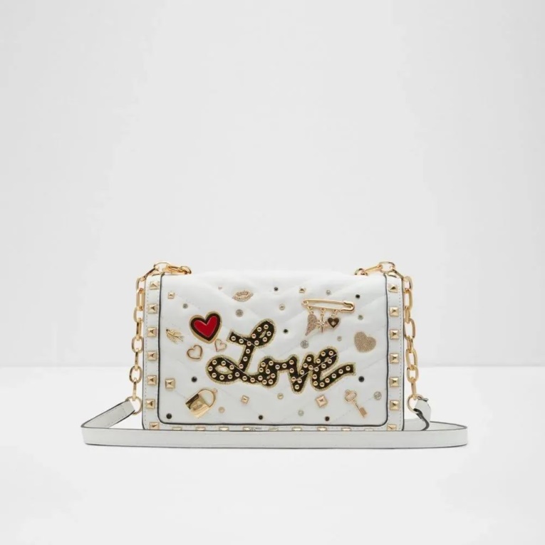 Bolso De Mujer Lovetruly ?c Bandolera Aldo Fashion Blanco