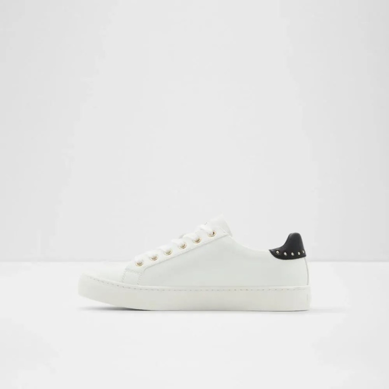 Blanco Zapatillas De Deporte Con Cordones De Mujer Aldo Lovestory