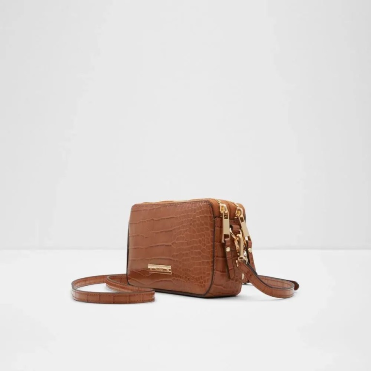 Cognac Fashion Aldo Lunia Bolso Bandolera De Mujer