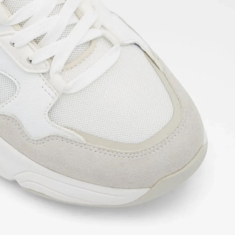 Zapatillas Bajas De Hombre Aldo Blanco Luno De Moda