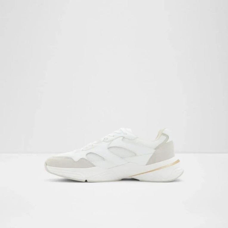 Luno Zapatillas Con Cordones Para Hombre Moda Aldo Blanco