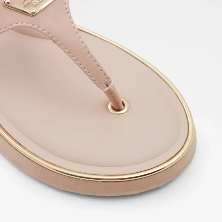 Sandalia De Playa De Mujer Rosa Claro Manaberiel De Aldo Fashion