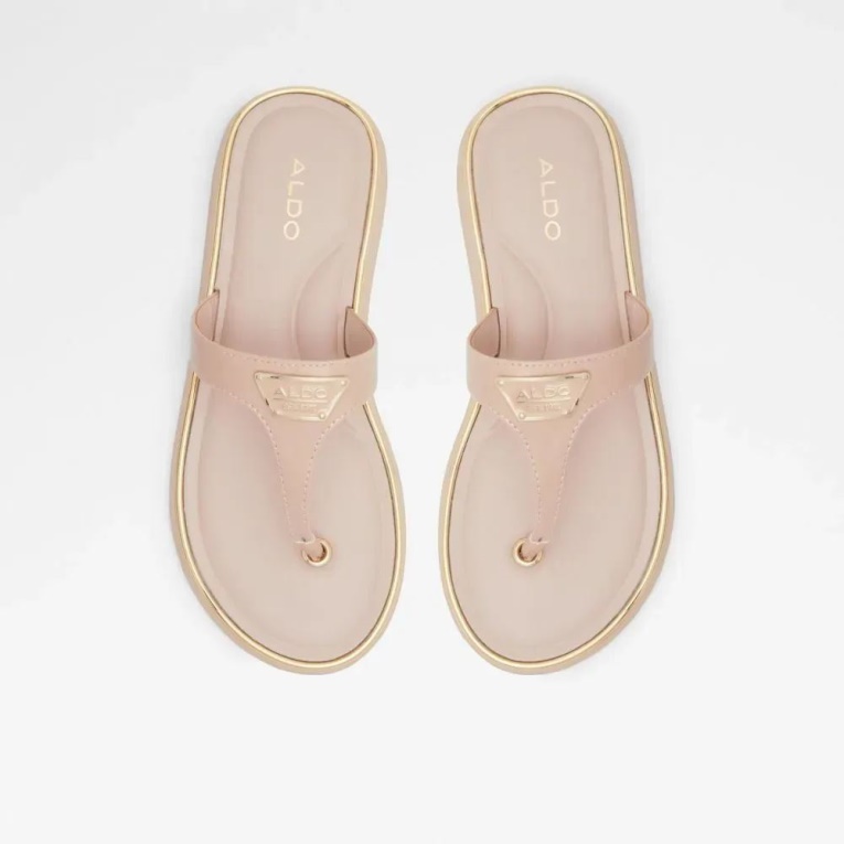 Sandalia De Playa De Mujer Rosa Claro Manaberiel De Aldo Fashion