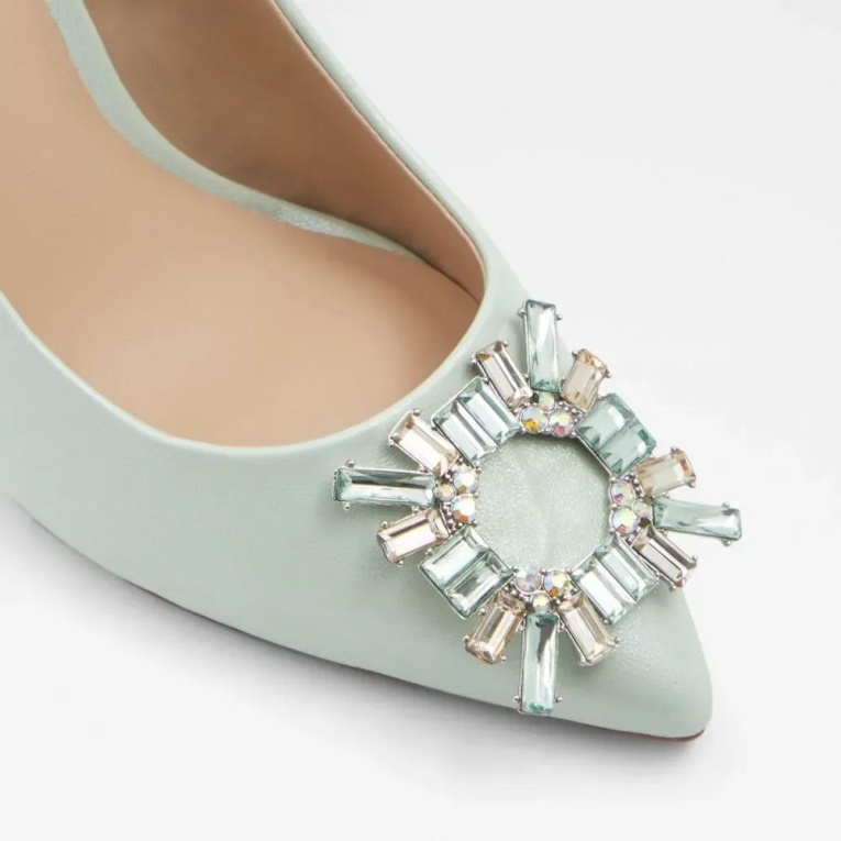 Verde Claro Mahara Zapatos De Tacón Medio De Mujer Moda Aldo